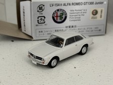 Tomica Limited Vintage 1:64 diecast LV-154a Alfa Romeo GT1300 Junior in white