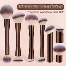 7Pcs Professional Makeup Brush Set Dual Ended Face Foundation Brushes