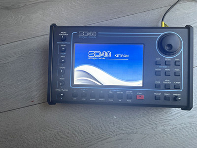 Ketron SD40 Tabletop Sampler & Sequencer w/ Vocal Harmonizer, USB, 16ch