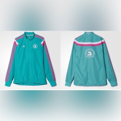 Adidas Boston Marathon 2016 Women s Finishers Jacket Sz XL!