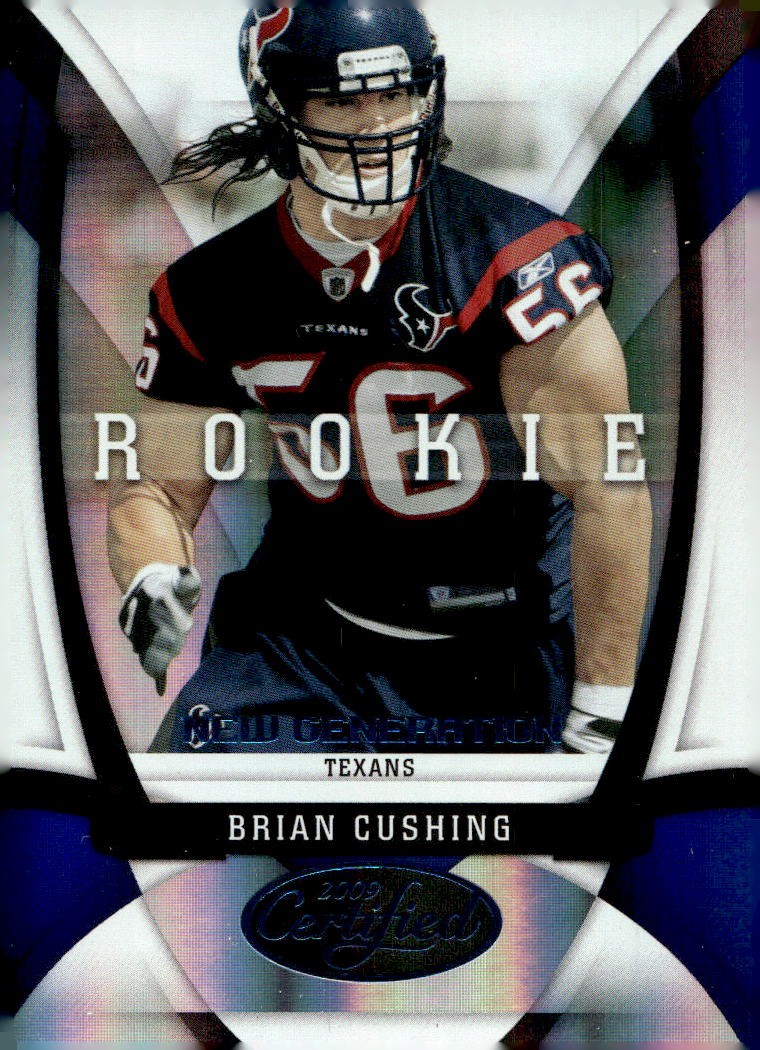 Brian Cushing Donruss Certified #136 Mirror Blue
