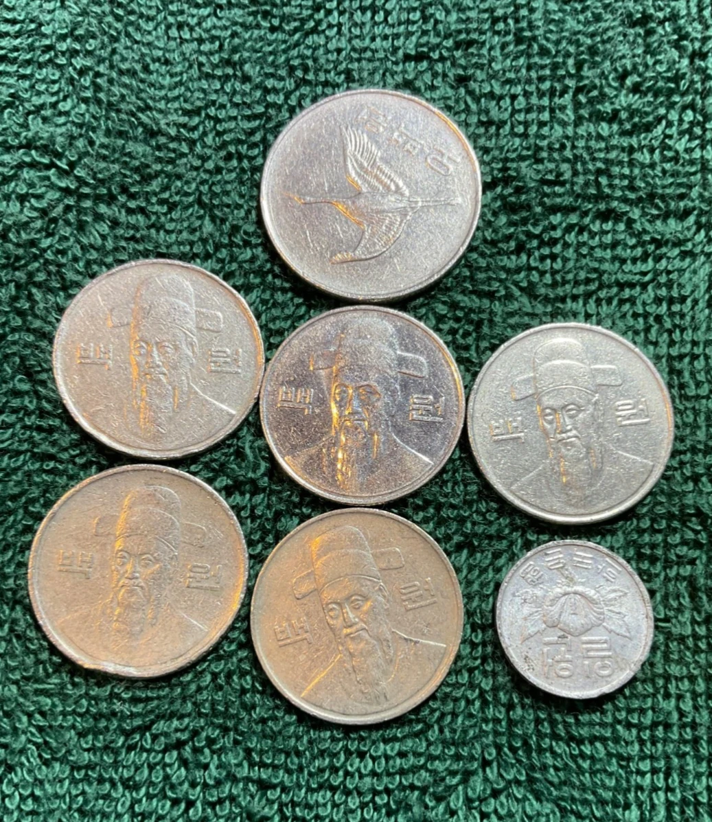 韩国100 中获胜韩国硬币(1948-现在) | eBay