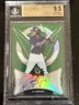 2019 Leaf Valiant Green Prismatic CJ Abrams Auto /99 Beckett 9.5 (Nationals)