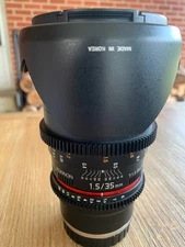 Rokinon 35mm T1.5 Cine DS Lens