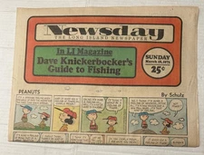 Newsday New York Newspaper Comic Cartoon Section Only Vintage 1973 March 18