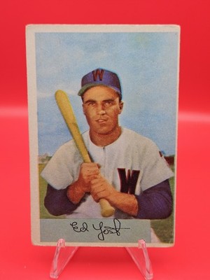 1954 Bowman #72 Eddie Yost