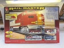 Life-like Railmaster Diesel Santa Fe Ho Scale Train Set 8883 New Sealed