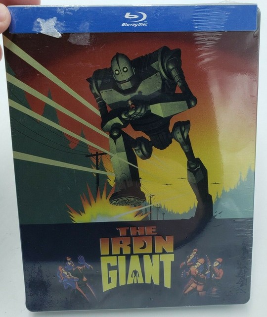 The Iron Giant Blu Ray Steelbook Limited Edition Factory 1999 for sale