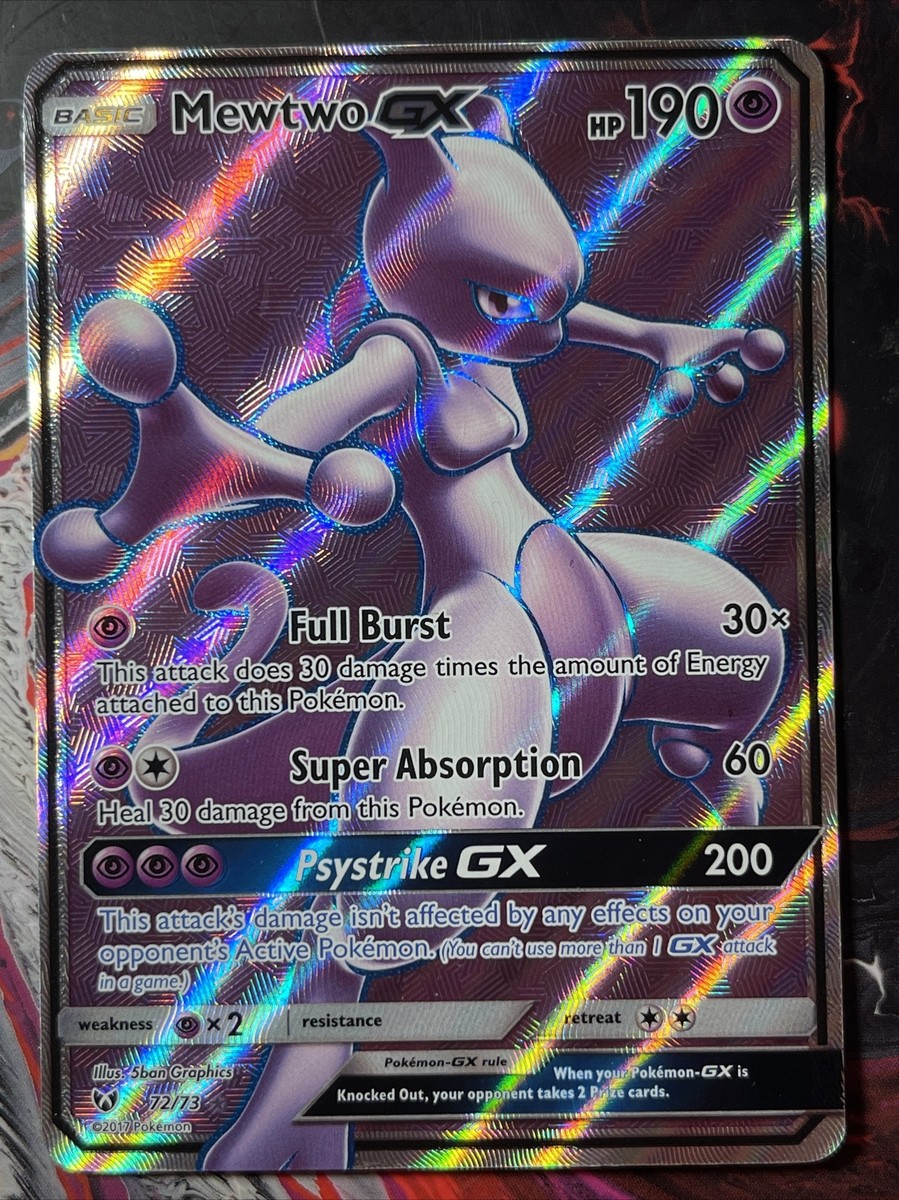 mewtwo gx shining legends Ultra Rare Near Mint Textured | eBay