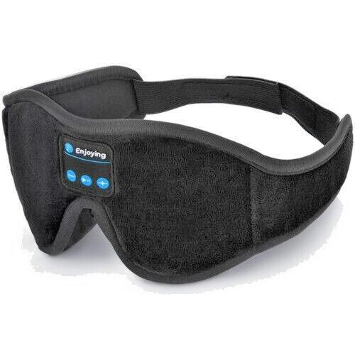 Watotgafer Music Sleep Eye Mask. Black. USB Power Cable Included.
