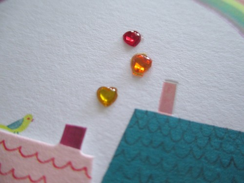 Papyrus Gemmed Welcome to the Neighborhood New Home Friendship Greeting Card - 第 3/4 張圖片