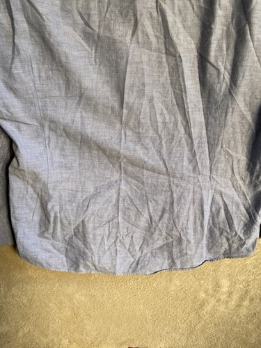 CHARLES TYRWHITT Casual Formal Shirts Top Size 42/86 Mens Blue Long Sleeve - Picture 8 of 10