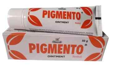 2 X Ayurvedic  Charak PIGMENTO Ointment 50gm Herbal  Skin Wellness