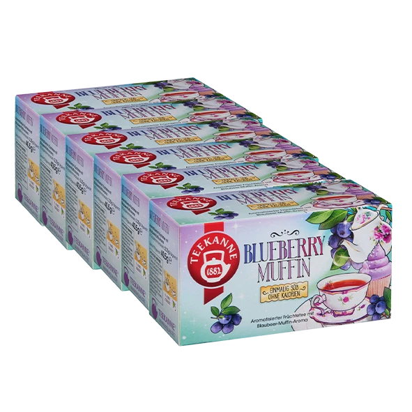 Teekanne Blueberry Muffin 6er Pack - Bild 1 von 1