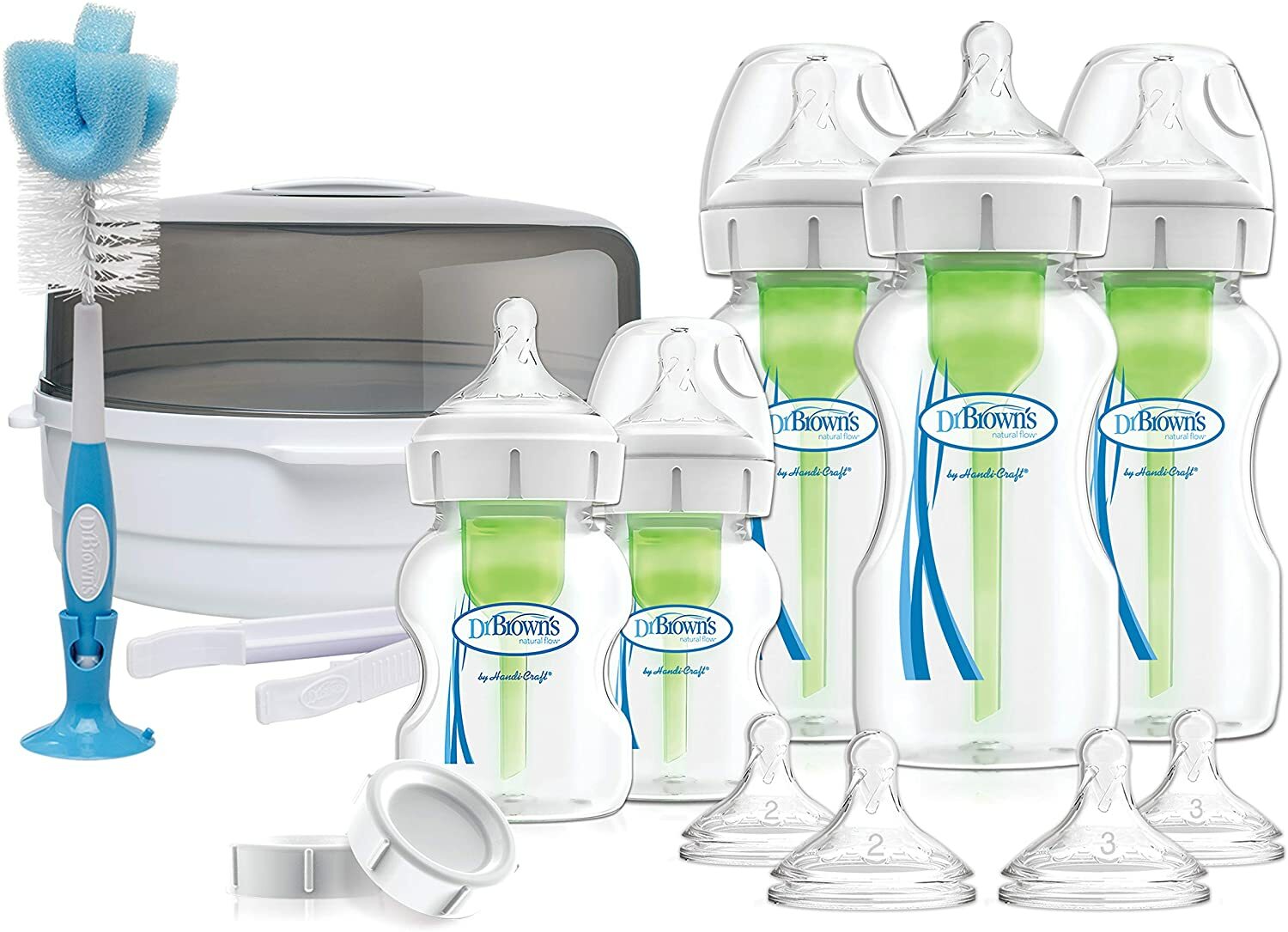 anti colic steriliser set
