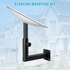 Heavy-Duty Starlink Roof Mount Kit Adjustable Satellite Mount Bracket