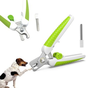 Professional Pets Cat Dog Nail Clipper Cutter With Safety Guard Claw Nail Files