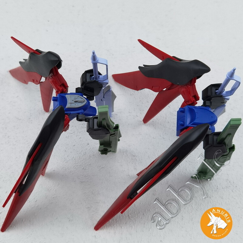 for HG 1/144 Destiny Anubis Heighten Waist V-Fin Rifle Spec