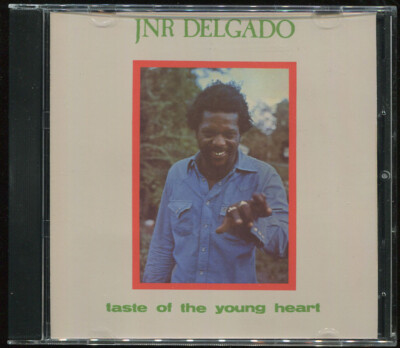 Junior Delgado - Taste Of The Young Heart. RARE CD As New