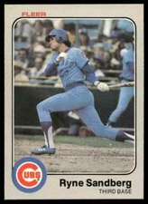 1983 FLEER BASEBALL YOU PICK NMMT #441 - #660 ****FREESHIPPING****