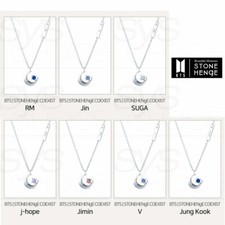 BTS STONE HENgE MOMENT OF LIGHT Necklace COEXIST Ver  Tracking Number