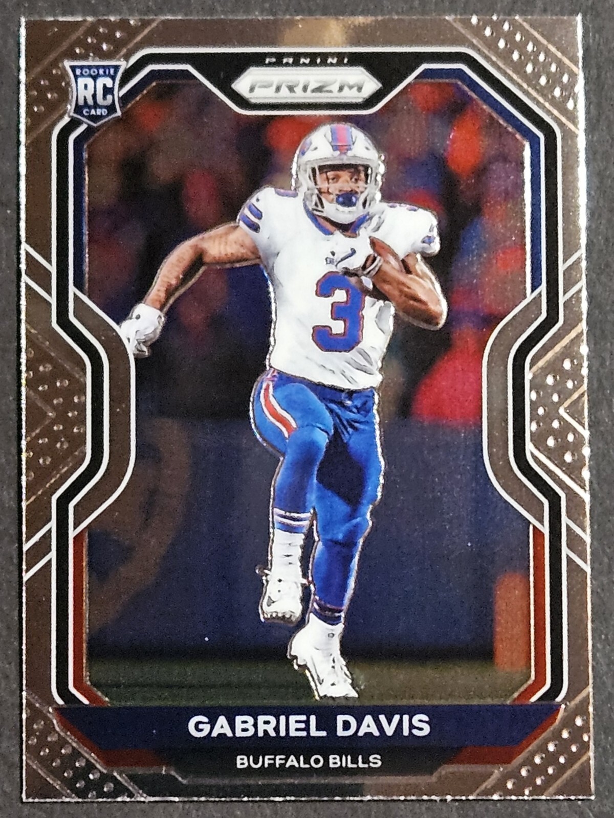 2020 Panini Prizm #312 Gabriel Davis Rookie RC Buffalo Bills