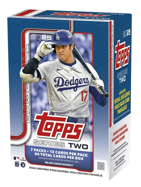 2025 Topps Series 2 Baseball Blaster Box- Rip + Ship