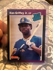 1989 Donruss - Rated Rookie Ken Griffey Jr #33 *Denotes* Next to PERFORMANCE...