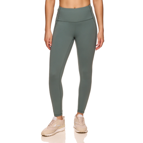 Women’s Green Reebok Evolution High Rise 7/8 Legging with Side Pockets size XXXL - Picture 3 of 5