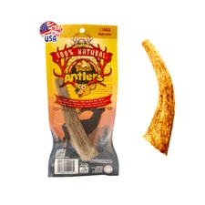 A grade Elk Antlers for Large dogs, Long lasting Dog Chews, Whole Elk Antler