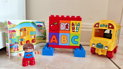 Lego Duplo 10603 My First Bus Complete Set Boy School