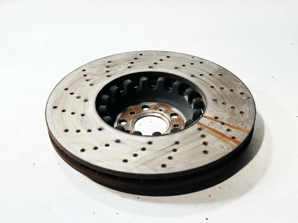 OEM 2020-2023 BMW X3M F97 G01 G02 FRENO DELANTERO DERECHO DISCO PERFORADO ROTOR Foto 2 de 4