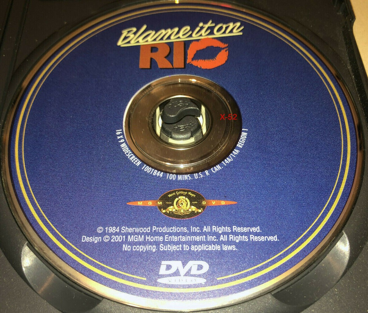 Blame It On Rio DVD Michael Caine Demi Moore Valerie Harper J