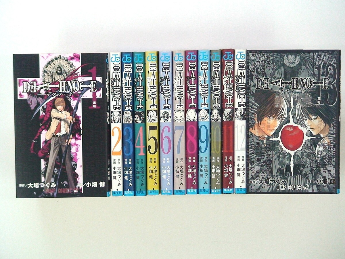 DEATH NOTE 【Japanese language】 Vol.1-13 Complete Full set Manga
