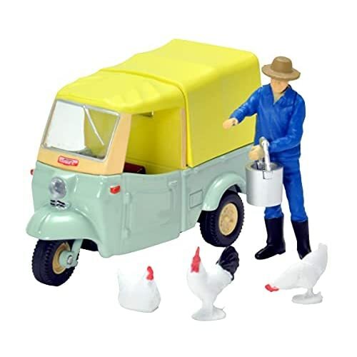 TOMICA LIMITED VINTAGE 1/64 LV-143d DAIHATSU MIDGET Yellow Green w