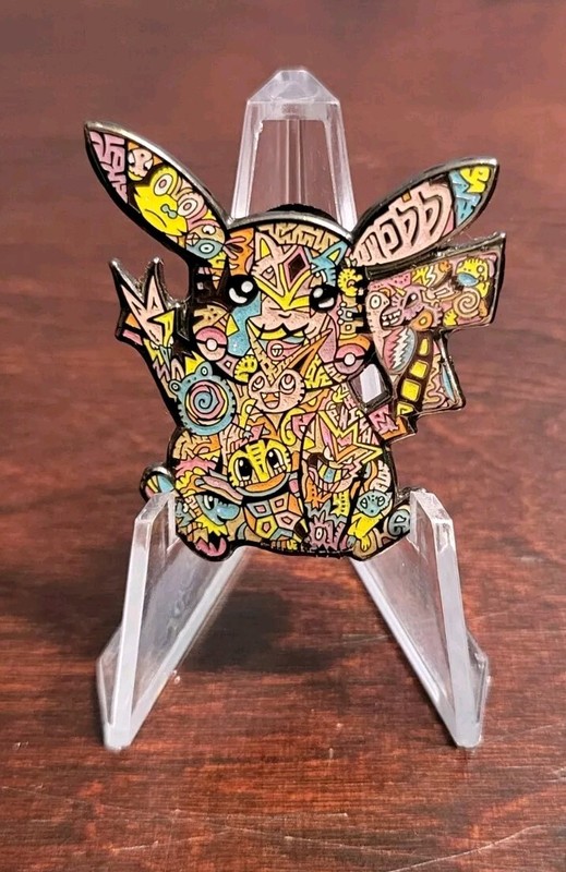 Danny Steinman Limited Edition  Pikachu Pin /250 w/ protective pouch *Ships Free