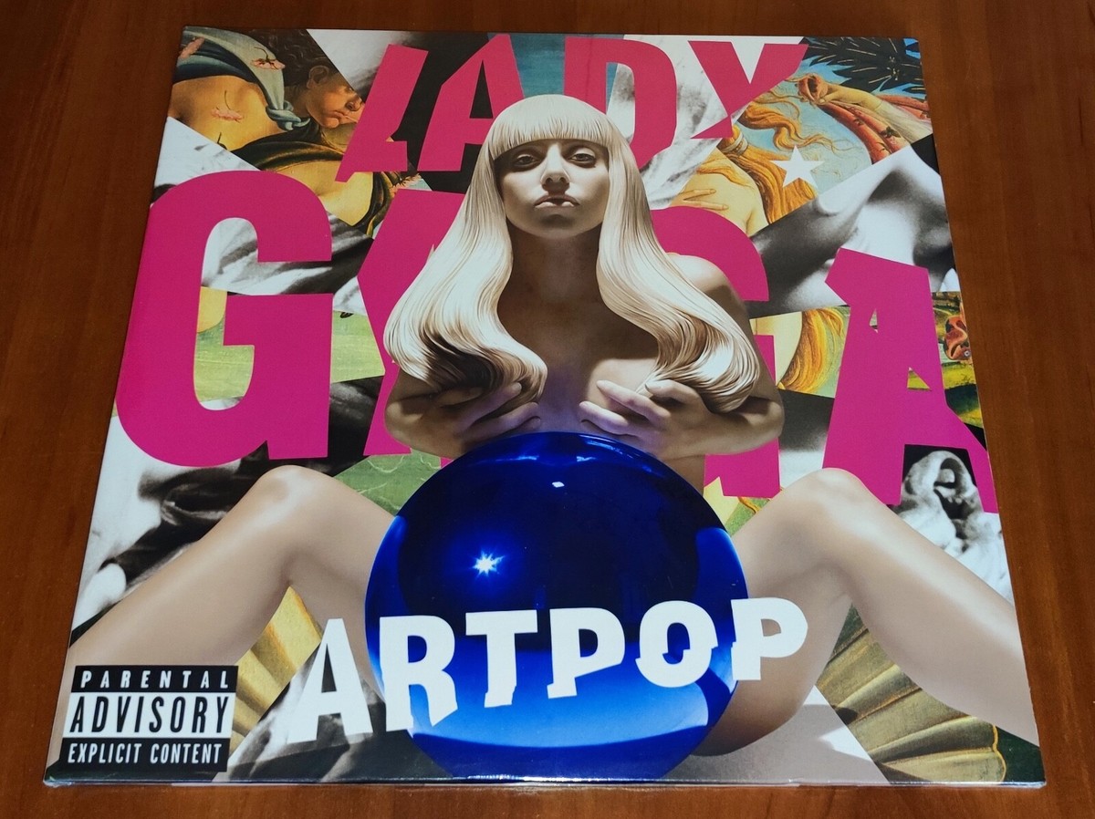 LADY GAGA ARTPOP 2x LP *EU PRESS VINYL 180g GATEFOLD EDITION