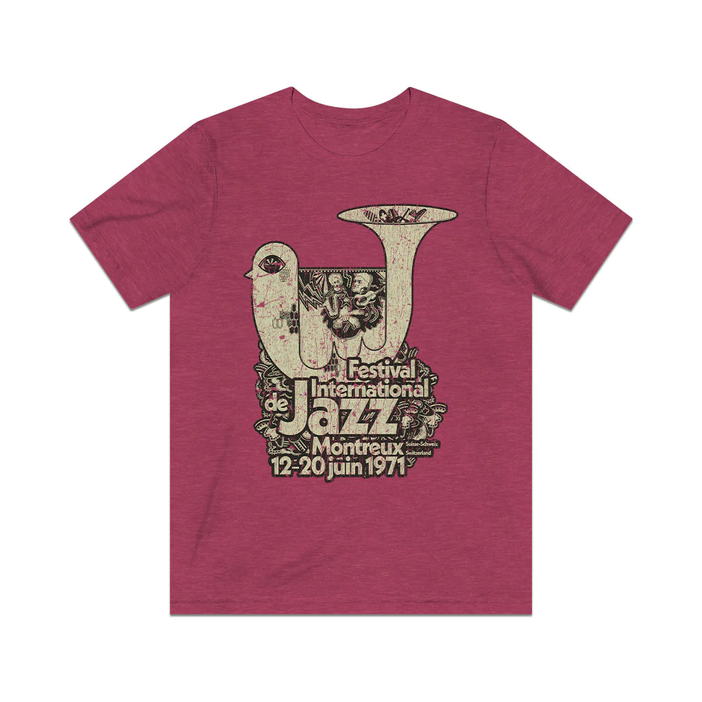 Festival International de Jazz Montreux 1971 Vintage Men's T