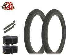 ALTALINE Bicycle 20" x 1.95" All Black INFECTION 2 TIRE,TUBE, RIMSTRIP BMX 20"