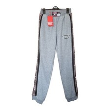 Image of Diesel Grey Taped Logo Joggers Sz Small BNWT Designer