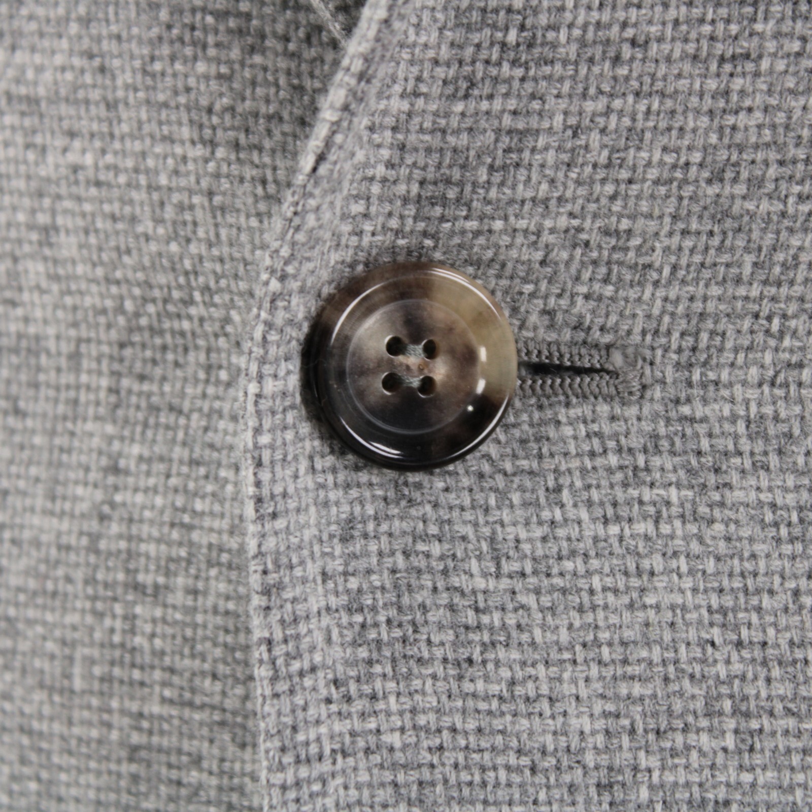Stile Latino NWT Wool / Cashmere Sport Coat Size 48R (38R US) In Gray Melange image 2