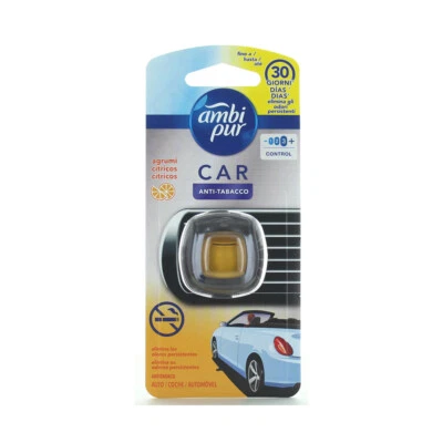 PEG Deodorante auto profumatore Ambipur car ANTITABACCO 2ml agrumi 30 giorni