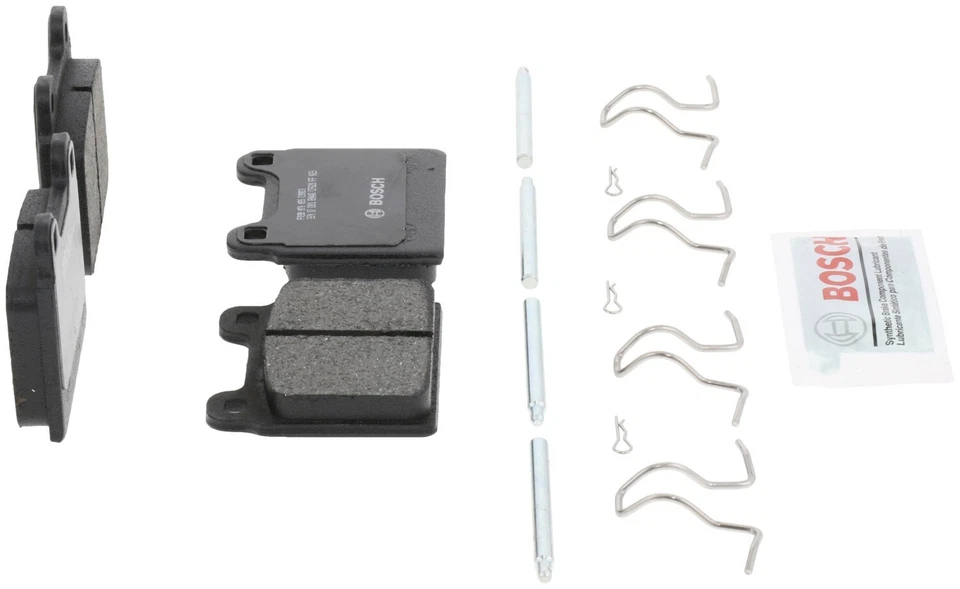 Передние керамические тормозные колодки для 1986-1987 Maserati Spyder Bosch QuietCast - Изображение 4 из 4