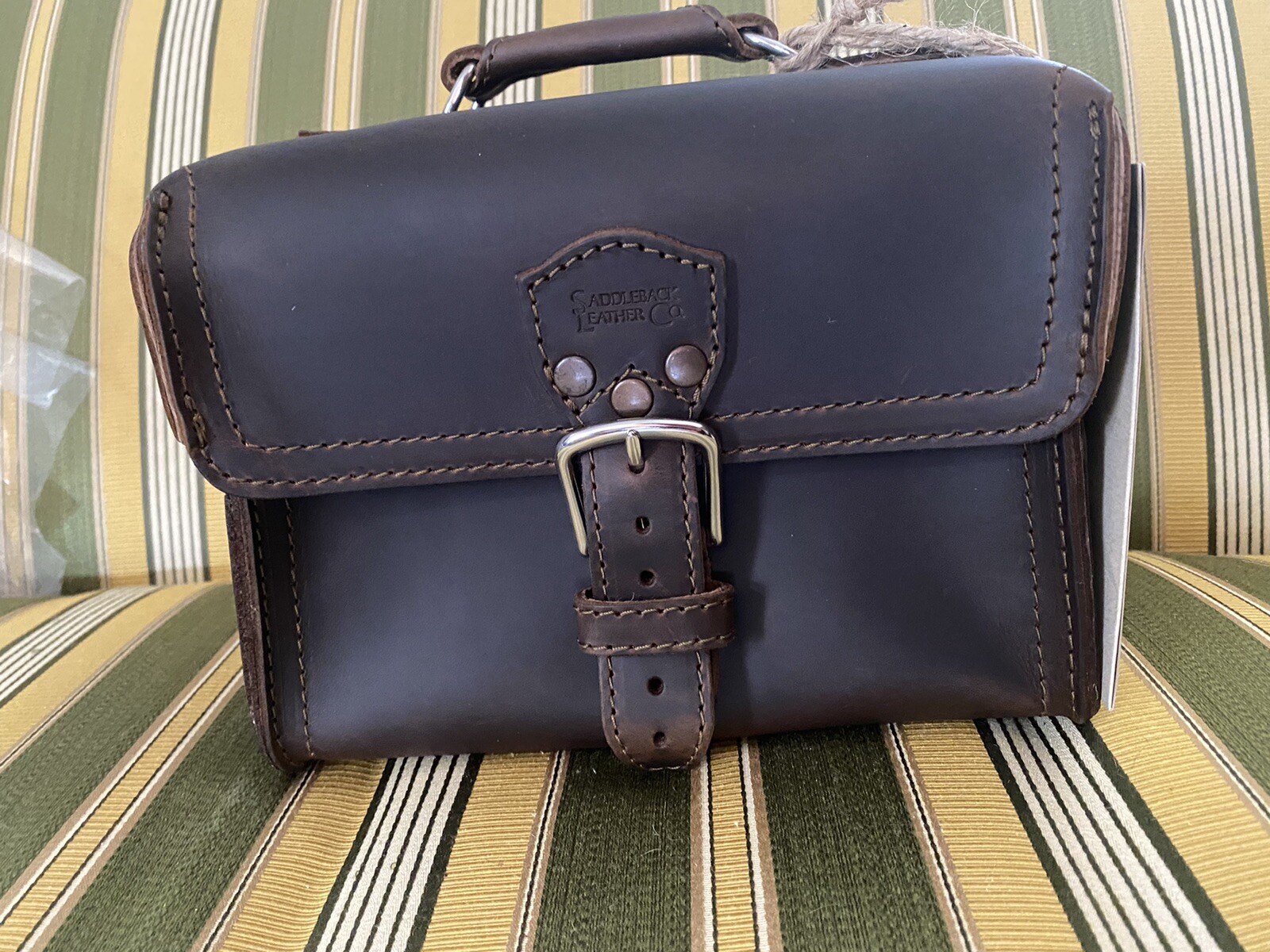 saddleback leather toiletry bag
