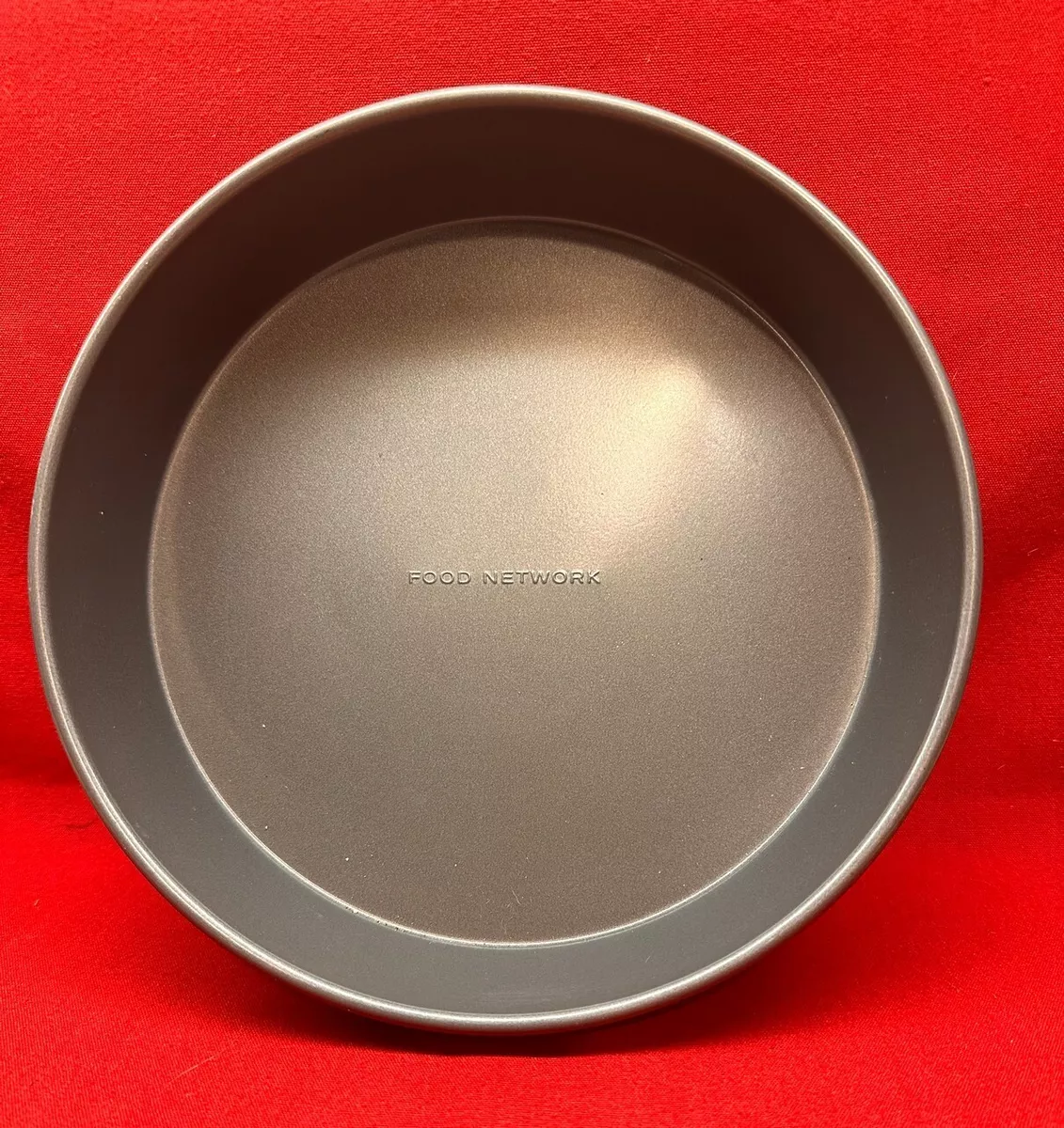 Food Network Round Baking Pan Steel Metal 8