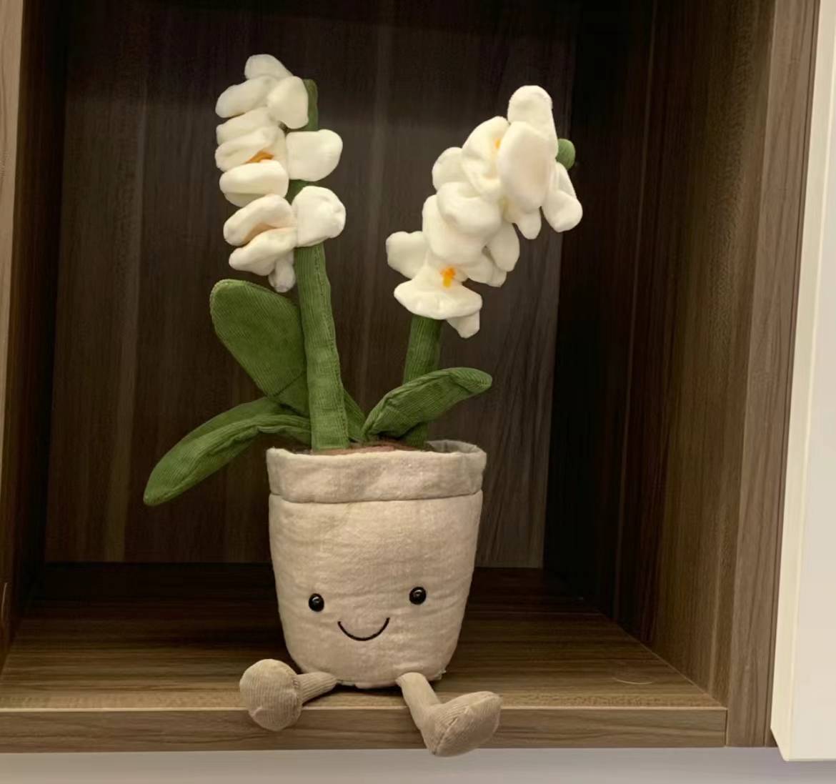 Jellycat AMUSEABLE CREAM ORCHID Soft Plush Toy RETIRED & RARE Cute