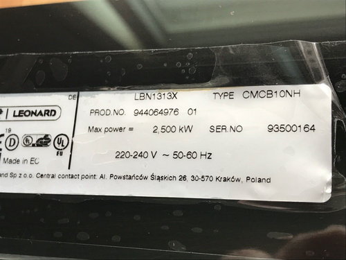 LEONARD . Mod.LBN 1313X.Türdichtung.Dichtung..GUT. - Bild 4 von 4