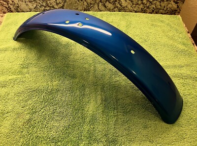 Genuine New! 1974-1975 Kawasaki F7 175 Candy Blue Front Fender | eBay