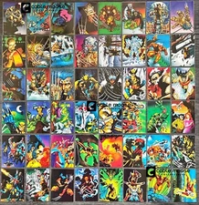 1992 Comic Images Wolverine From Then 'Til Now II Cards / Singles Base & Prisms