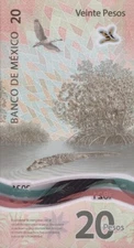 MEXICO 20 PESOS 2021 P-132 UNC COMMEMORATIVE